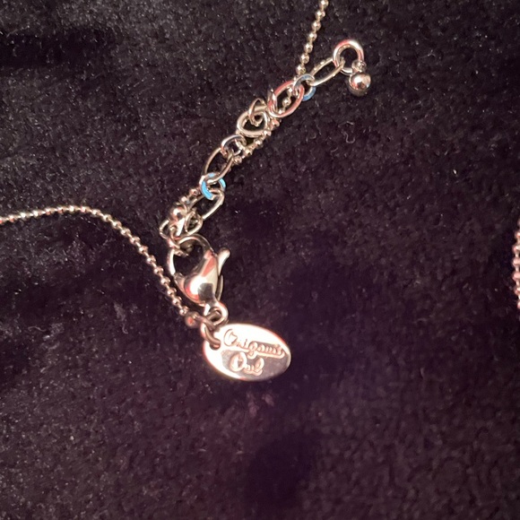 Origami Owl Silver-tone Medium Round Rhinestone Screw locket & Gold-tone cross - Picture 4 of 9